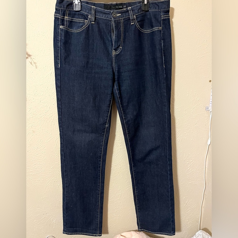 Calvin Klein Skinny Jeans, Size 12
